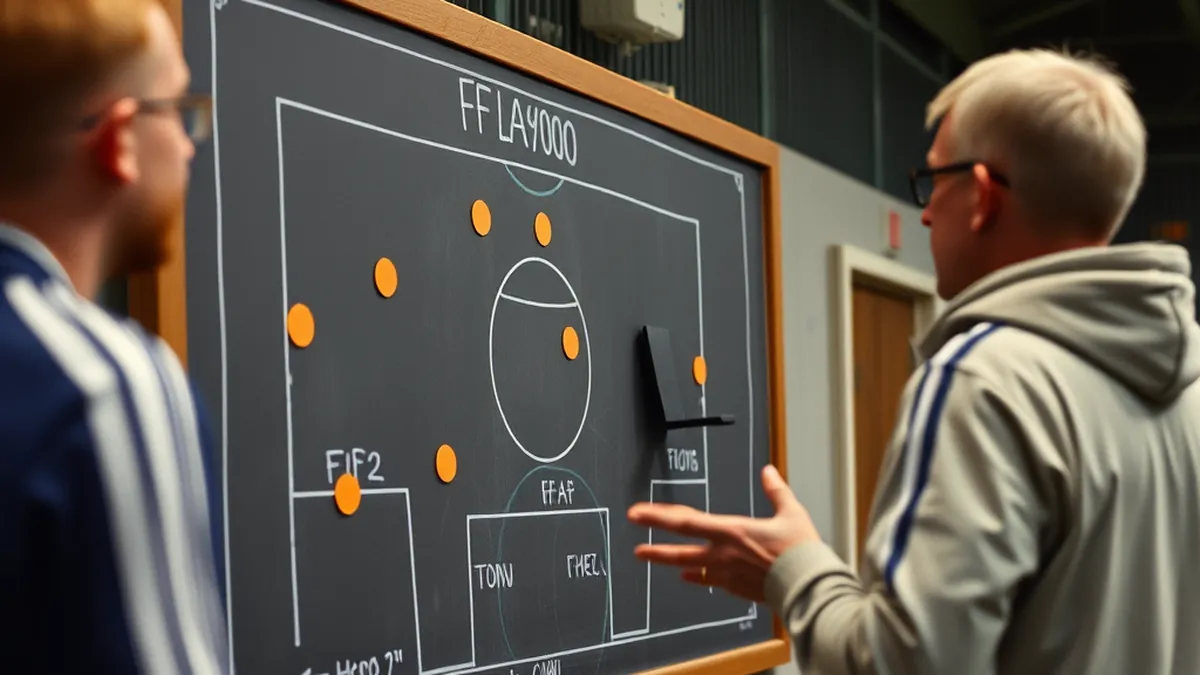 The tactical evolution of Carrick Rangers